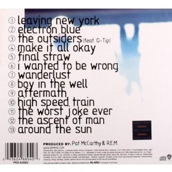 REM Around The Sun 2004 UK CD album 9362-48894-2