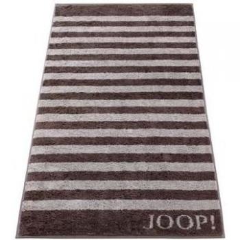 JOOP! Premium-Duschehandtuch Classic Stripes 1610 – 80 × 150 cm (Mokka)