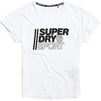 Superdry Core T-shirt Donna 40 Bianco grafica