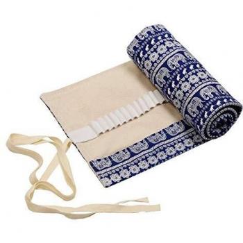 Canvas Pencil Holder Bag