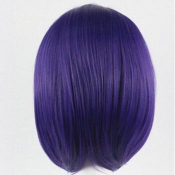WoodFestival 12-Inch Synthetic Wig with Bangs