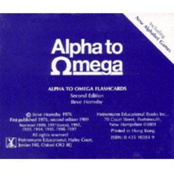 Alpha To Omega Flashcards
