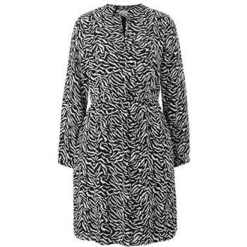 Comma Casual Identity Viskose Minikleid mit Gummizug