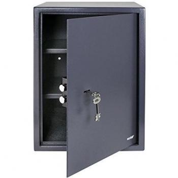 HMF 49205-11 Möbeltresor Doppelbartschloss 50 cm Safe Doppelbolzenverriegelung