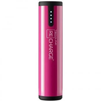 Techlink Pink Rechargeable Power Bank 2600mAh