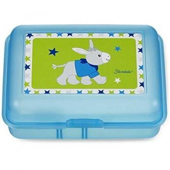 Sterntaler Lunchbox „Esel Erik“, 18 × 13 cm, blau-grün