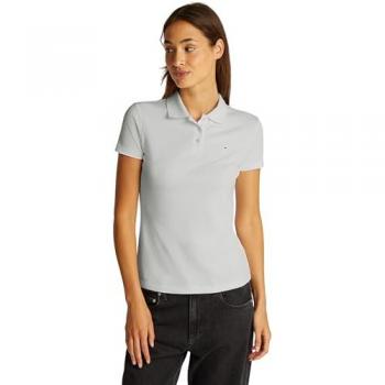 Blanco Essential Tommy Jeans Camiseta para Mujer