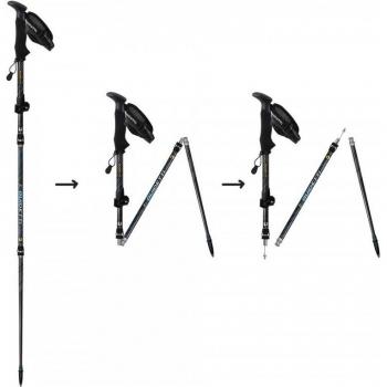 Smaragd Wanderstock Guidetti Flashlock unisex 42-135 cm