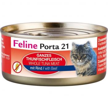 4x156g Feline Porta 21, thon, bœuf