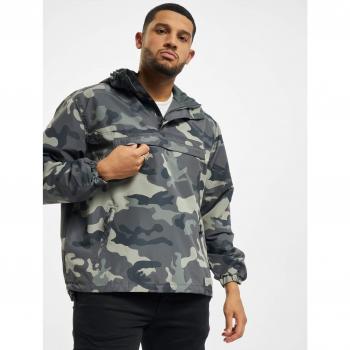 Brandit Lightweight Summer Jacket in Grey Camo