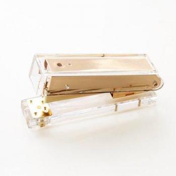 Luxury Rose Gold Stapler with 1000 Staples (24/6, 26/6)