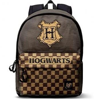 Sac à Dos Harry Potter Poudlard Marron et Or 22 L
