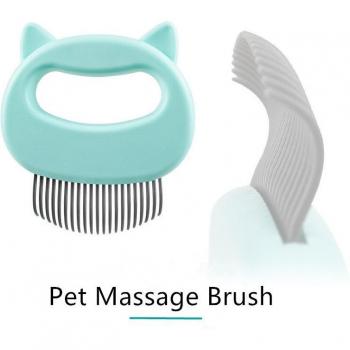 Shell Design Pet Hair Deshedding Brush