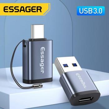 Adattatore Tipo C OTG 3.0 – Connessione da USB‑A a USB‑C Maschio