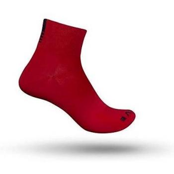 GripGrab Calze da Corsa Estive, Calzini da Ciclismo Unisex, Rosso, L 44-47