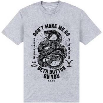 Yellowstone Don't Make Me T-Shirt für Erwachsene
