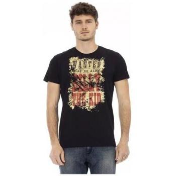 XL Black Cotton T-Shirt by Bikkembergs