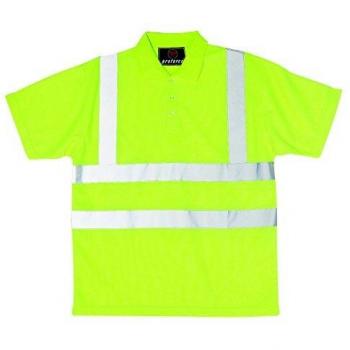 ProForce XL Hi‑Vis Yellow Polo – Himalayan HV06‑XL