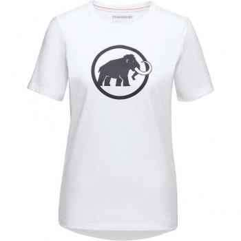 Core Classic T‑shirt Mammut, Donna, Manica Corta, Bianco/Negrone – S