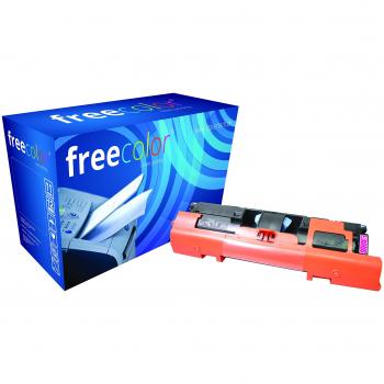 Freecolor Q3963A für HP Color LaserJet 2550, Premium Tonerkartusche, wiederaufbereitet, 4.000 Seiten, 5 Prozent Deckung, MAGENTA