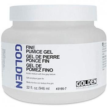 Golden Fine Pumice Texture Gel