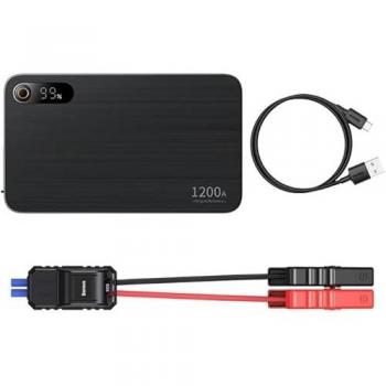 Powerbank Car Jump — Booster 7200 mAh, 1200 A, lampe torche