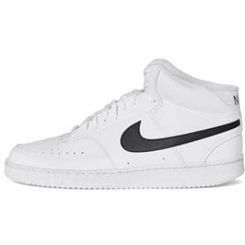 Sneakers basses Court Vision Mid Nature pour hommes, blanc/noir/blanc