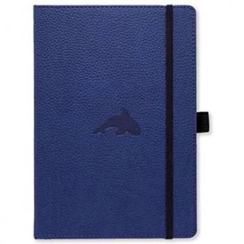 Oceanic Trek A5+ Blue Whale Notebook – Gridlines