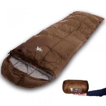 LightweightBrown DownPocket Bag