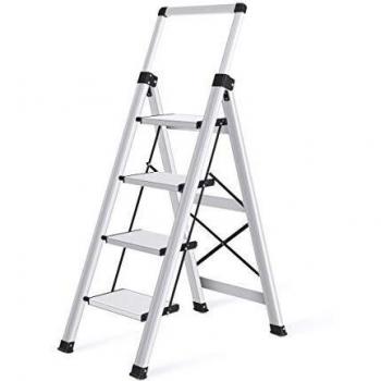 FlexiLadder 4‑Tier Anti‑Slip Staircase