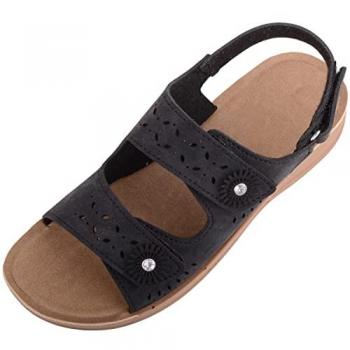 Sunflower Serenity Light‑Footed Double‑Strap Sandals