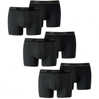 Boxer Uomo Basic Puma 2 Pezzi Grigio/Nero Taglia L
