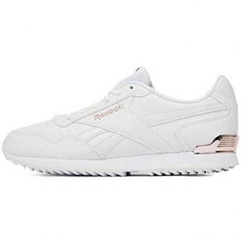 Reebok Royal Glide Ripple Clp Sneakers White/Rose Gold UK 4 Female