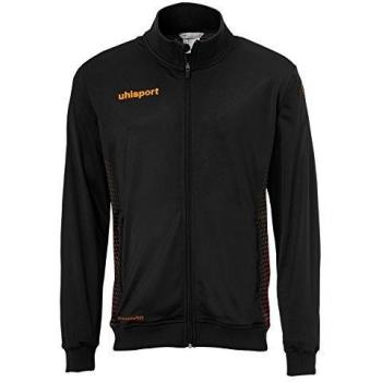 Uhlsport Score 2XL Men's Athletic Tracksuit – Black and Neon Orange