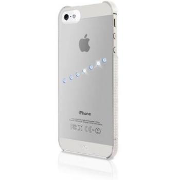 Caja Rígida Azul con Cristales Swarovski para iPhone