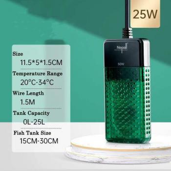 Tige chauffante aquarium LCD, réglable et à température constante