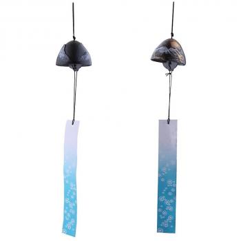 Bells de Viento Nambu, 2 unidades con Diseño Japonés