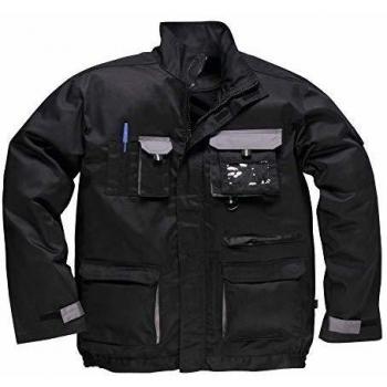 Portwest Texo Contrast Jacket, Size: XS, Colour: Black