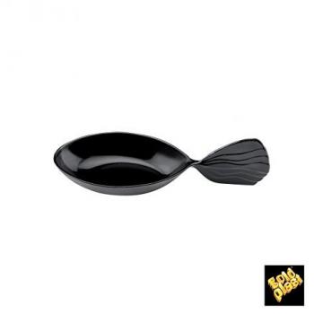 Fish Black Sampling Spoons – Bundle of 30