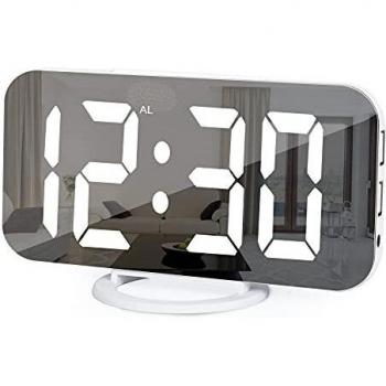 Reloj Despertador USB DualPort 7”