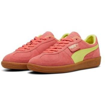 PUMA Salmon and Lime Athletic Shoes