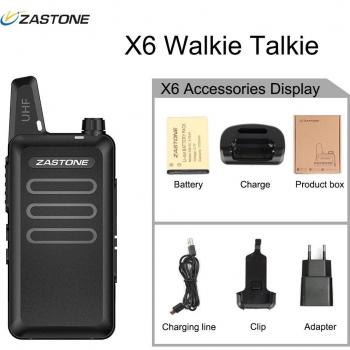 Mini UHF Radio X6 – 400–470 MHz handheld