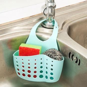 Faucet Sponge Storage Basket