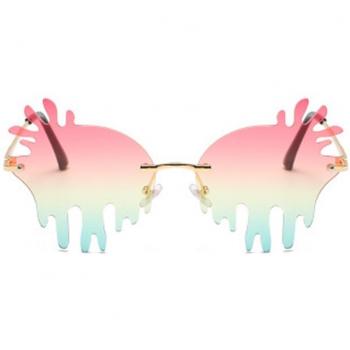 Lunettes de soleil miroir étoilé