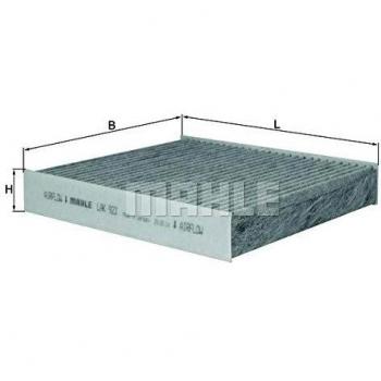 MAHLE Air Filter, passenger compartment LAK 923