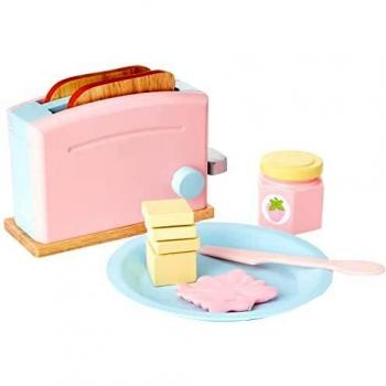 teiliges Holz Toaster Set von KidKraft in sanften Farben