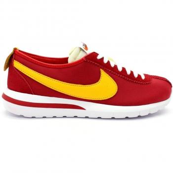 Nike Roshe Cortez, Zapatillas de Running Para Hombre, Rojo / Amarillo