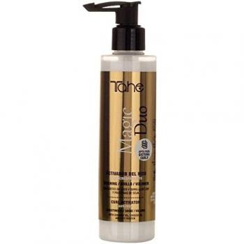 Tahe Magic Duo Activador del rizo / Alisador antiencrespamiento con Aceites de Coco, semillas de Lino y Proteínas de Soja, 200 ml