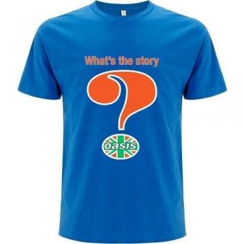 What’s The Story – T-shirt Unisex M blu