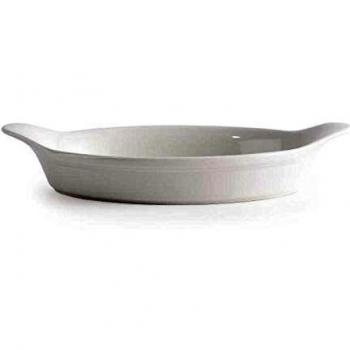 Churchill Super Vitrified Oval-Eared Dish, 699 mL, White
